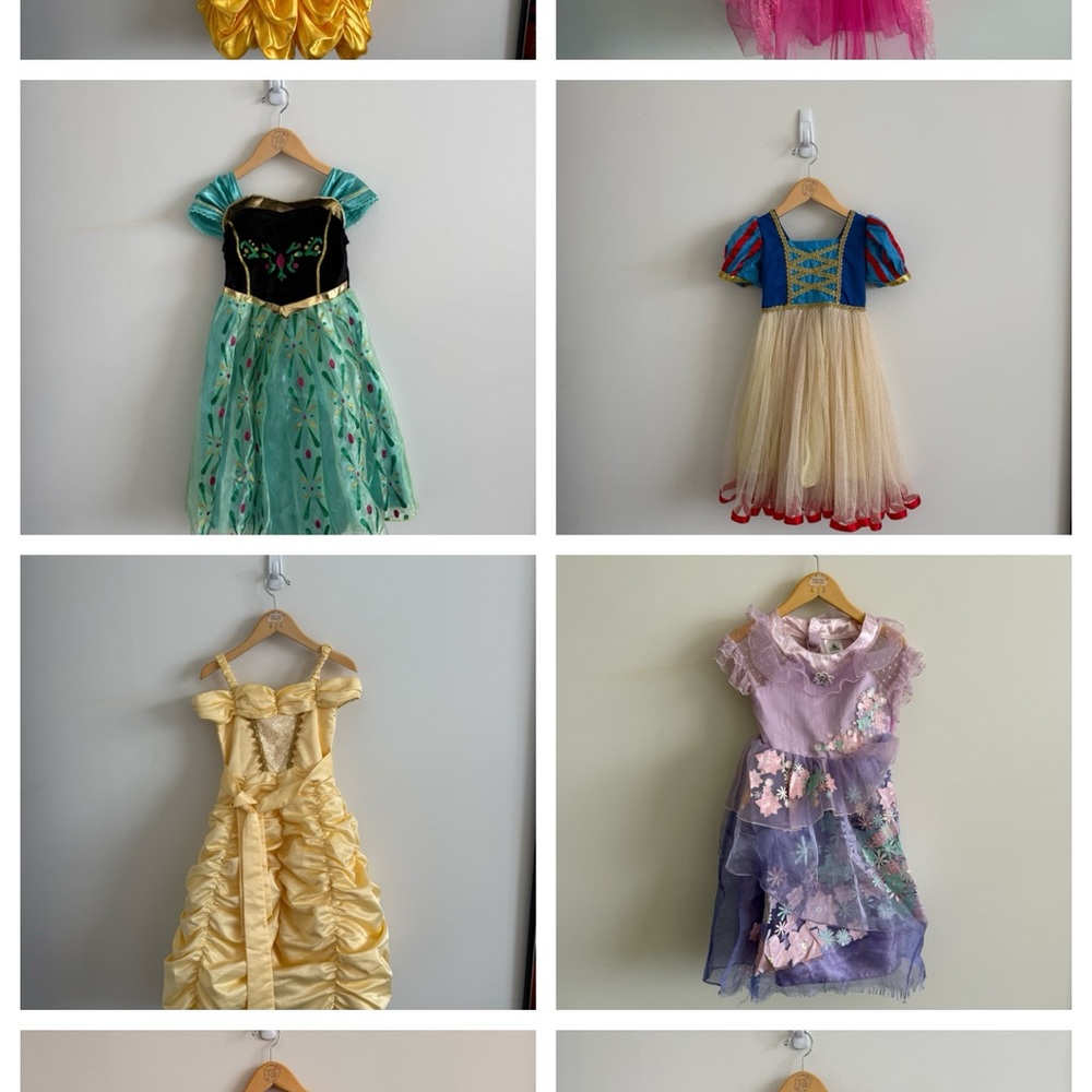 Various princess dresses $5 each